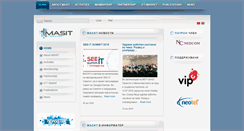 Desktop Screenshot of masit.org.mk